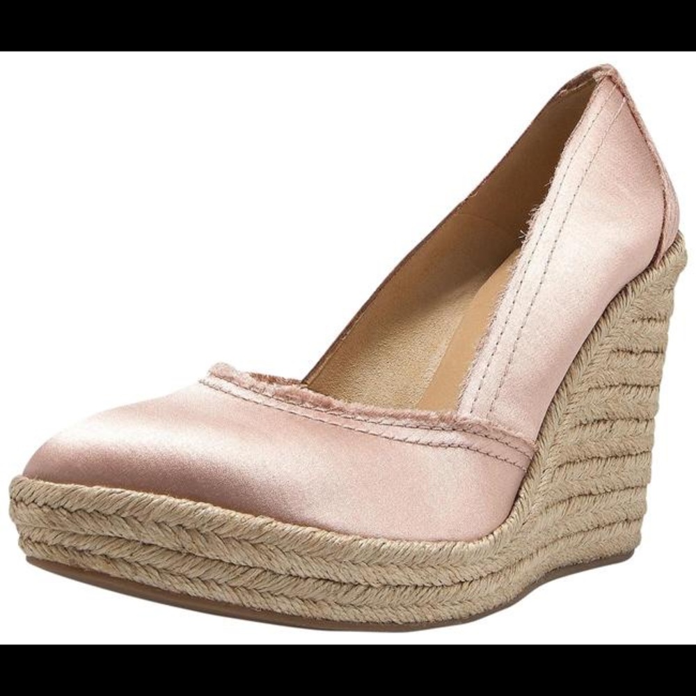 Pedro Garcia | Felicity Satin Frey Espadrilles 36